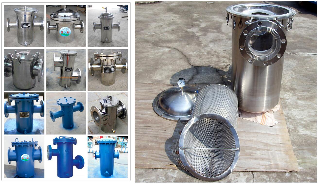 河南新疆籃式過濾器5t/h